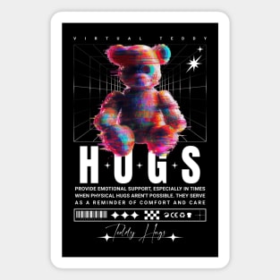 Virtual Teddy Hugs Magnet